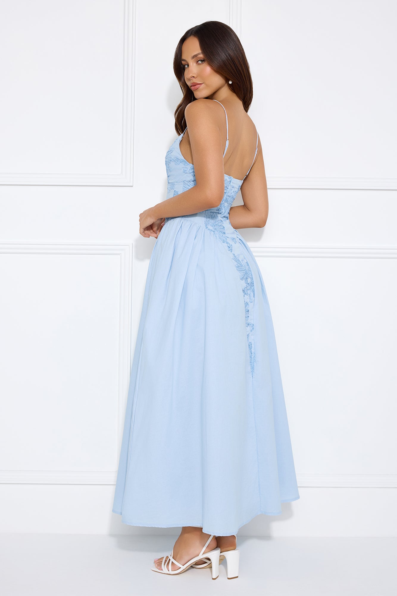 Exotic Nights Maxi Dress Blue