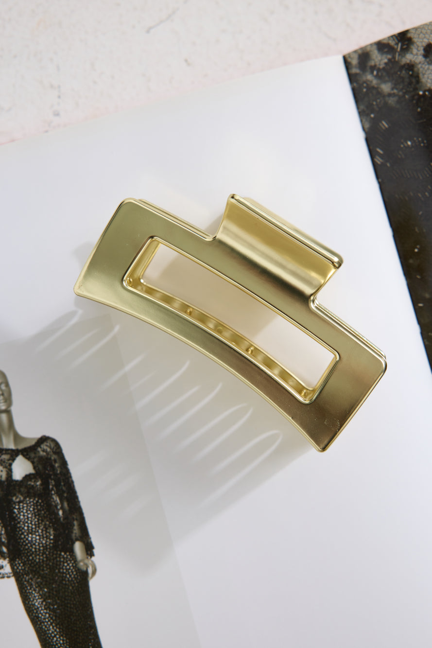 Dixie Claw Clip Gold