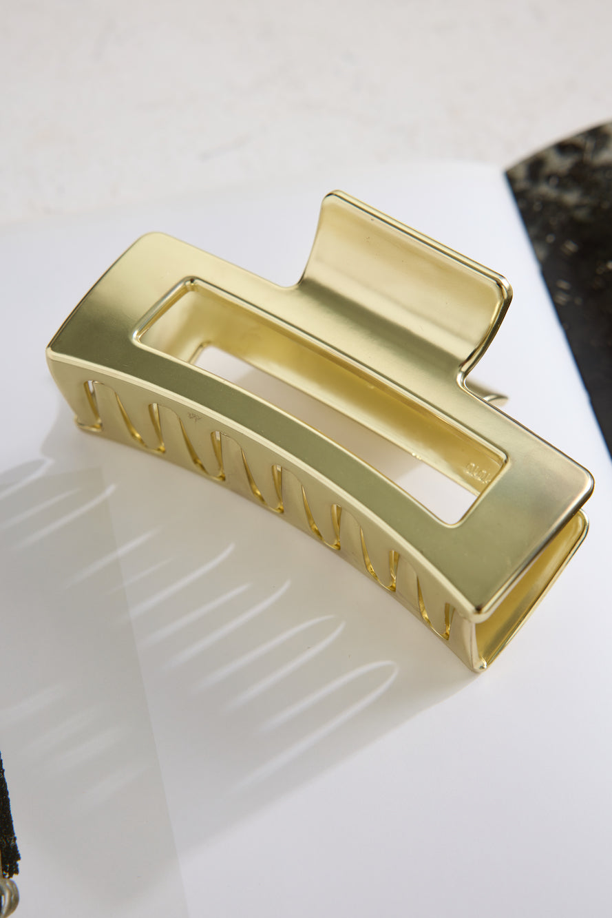 Dixie Claw Clip Gold