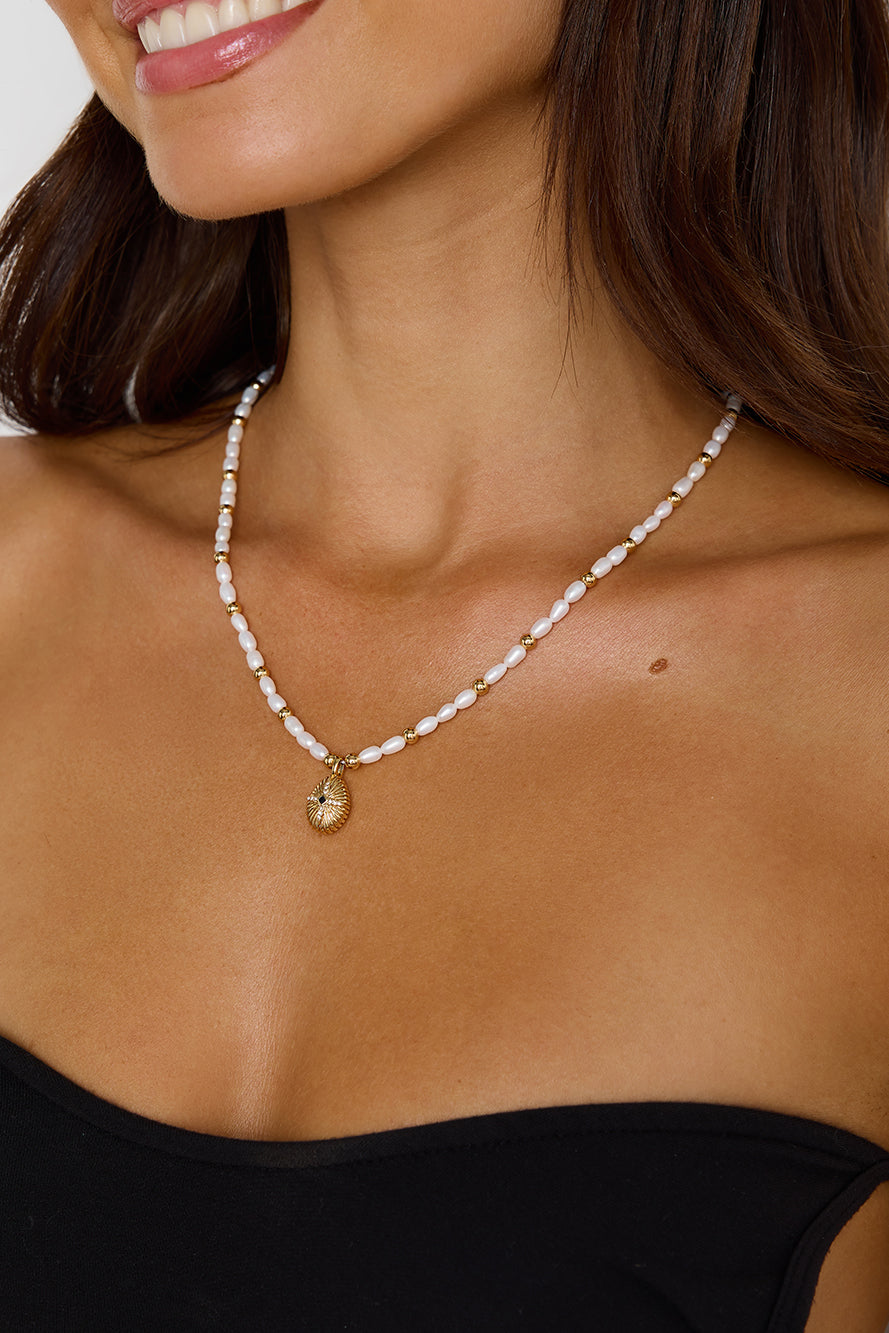 Island Style Necklace Pearl