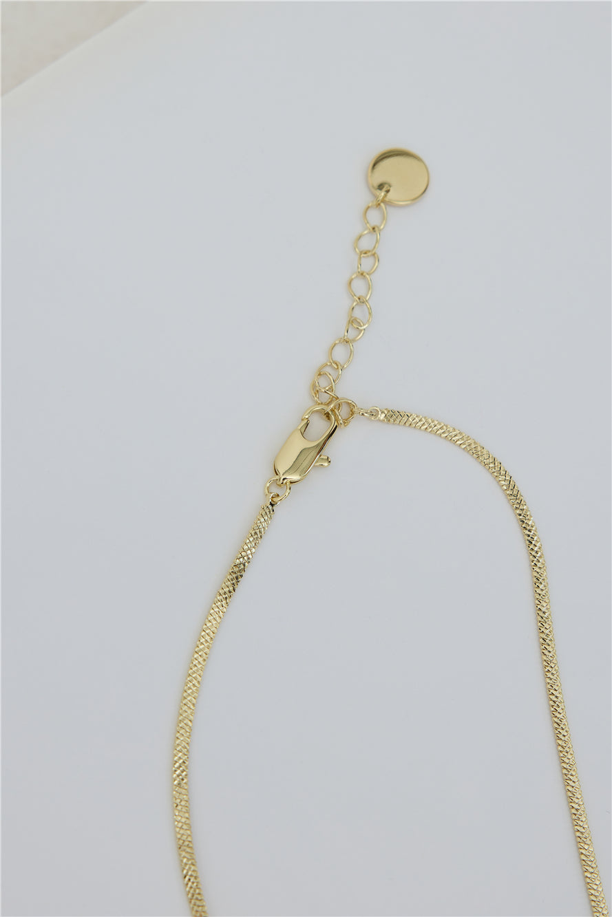 Romance And Me Necklace Gold