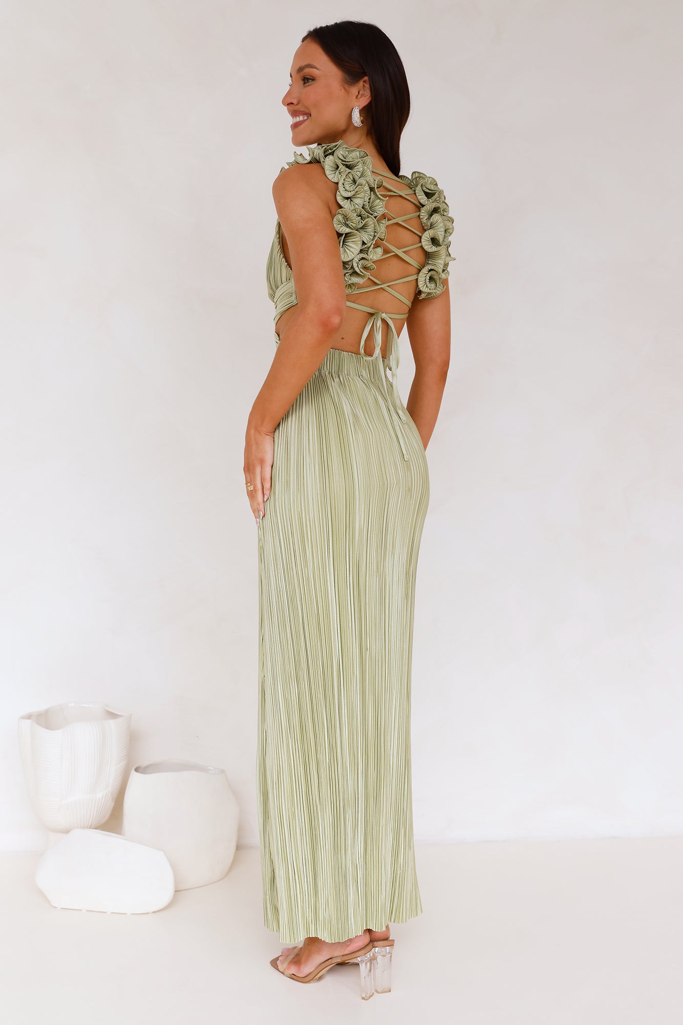 Trust Your Love Maxi Dress Sage