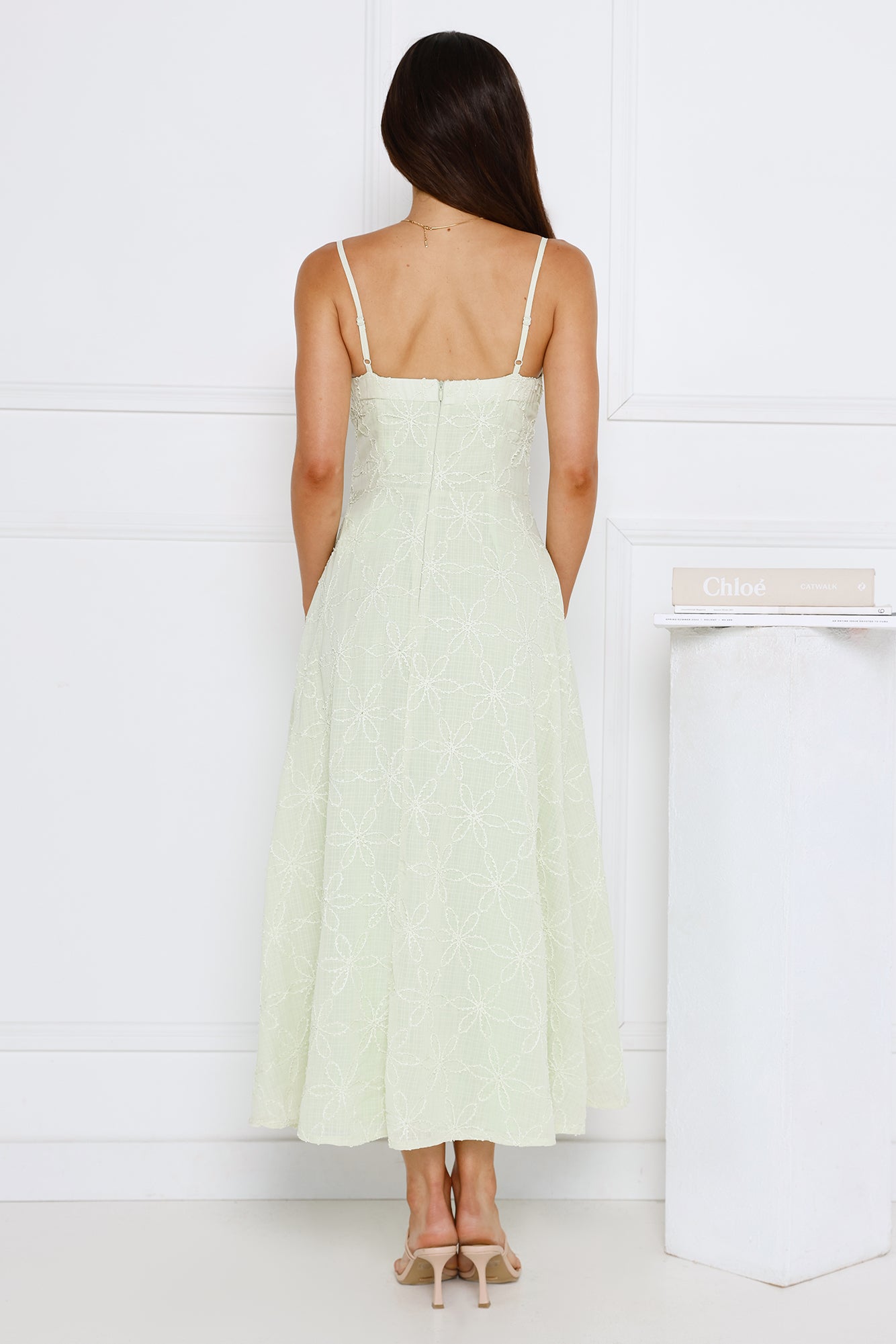 Experimenting Midi Dress Mint