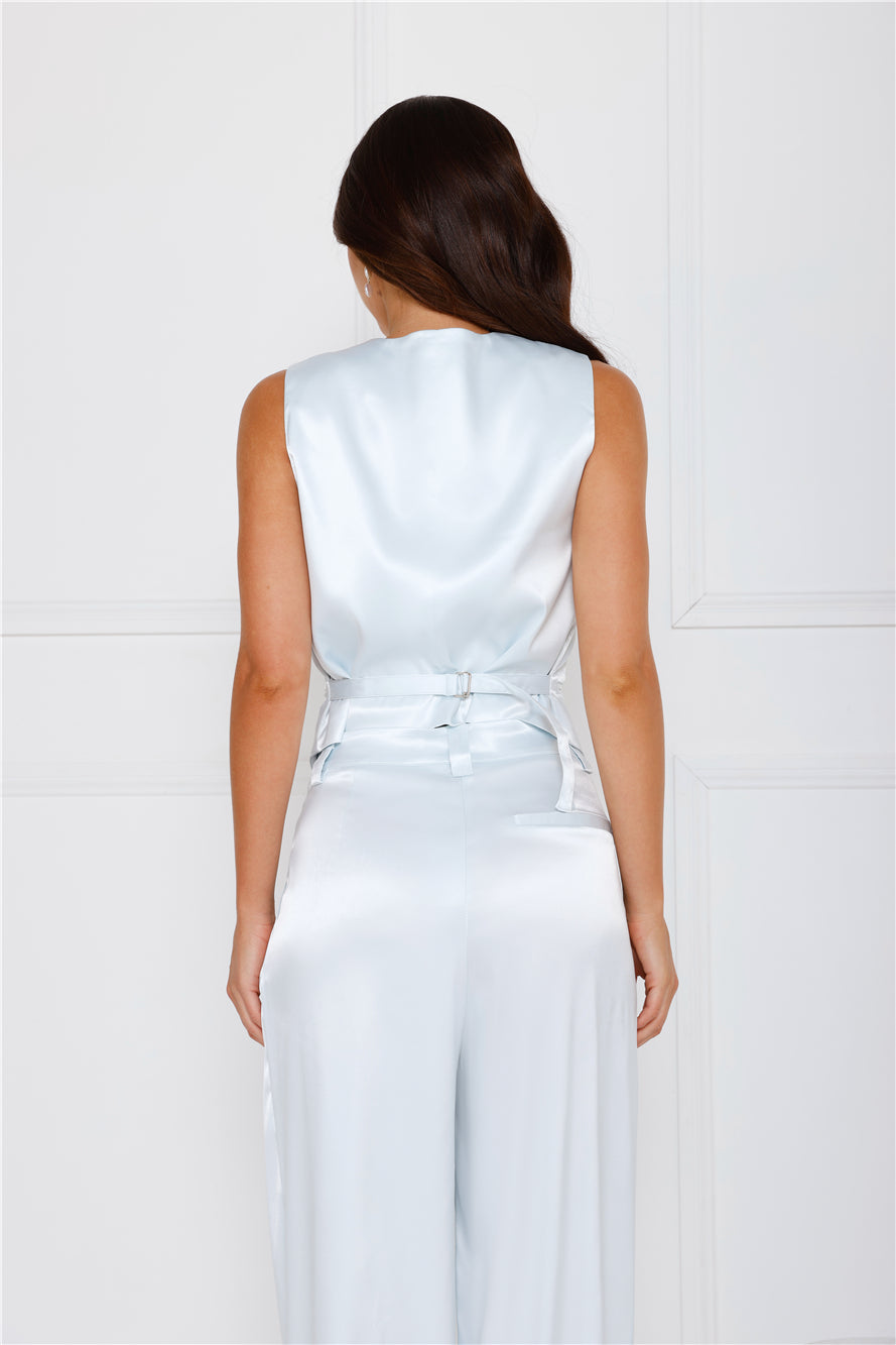 Heiress Vest Pale Blue