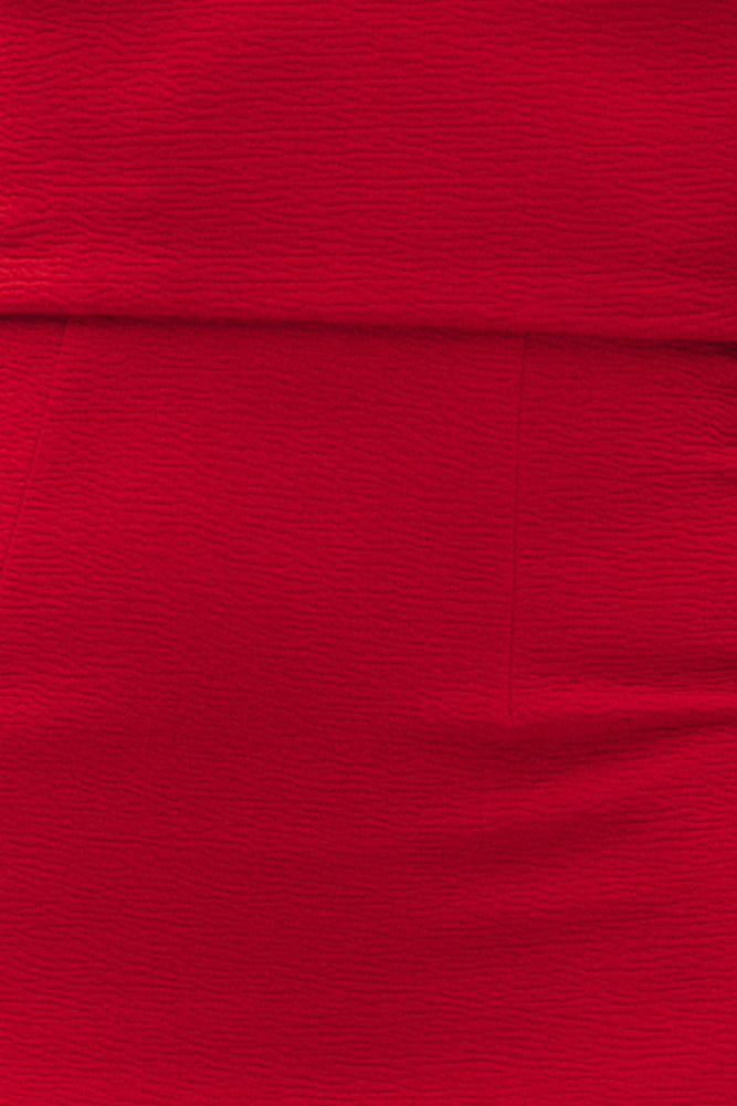 Made In Michigan Midi Dress Red