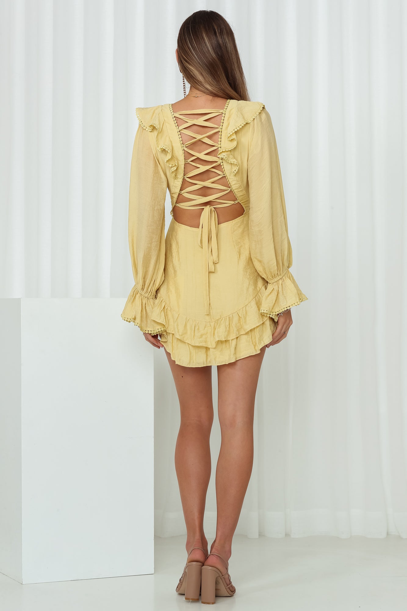 Want To Warn You Dress Yellow