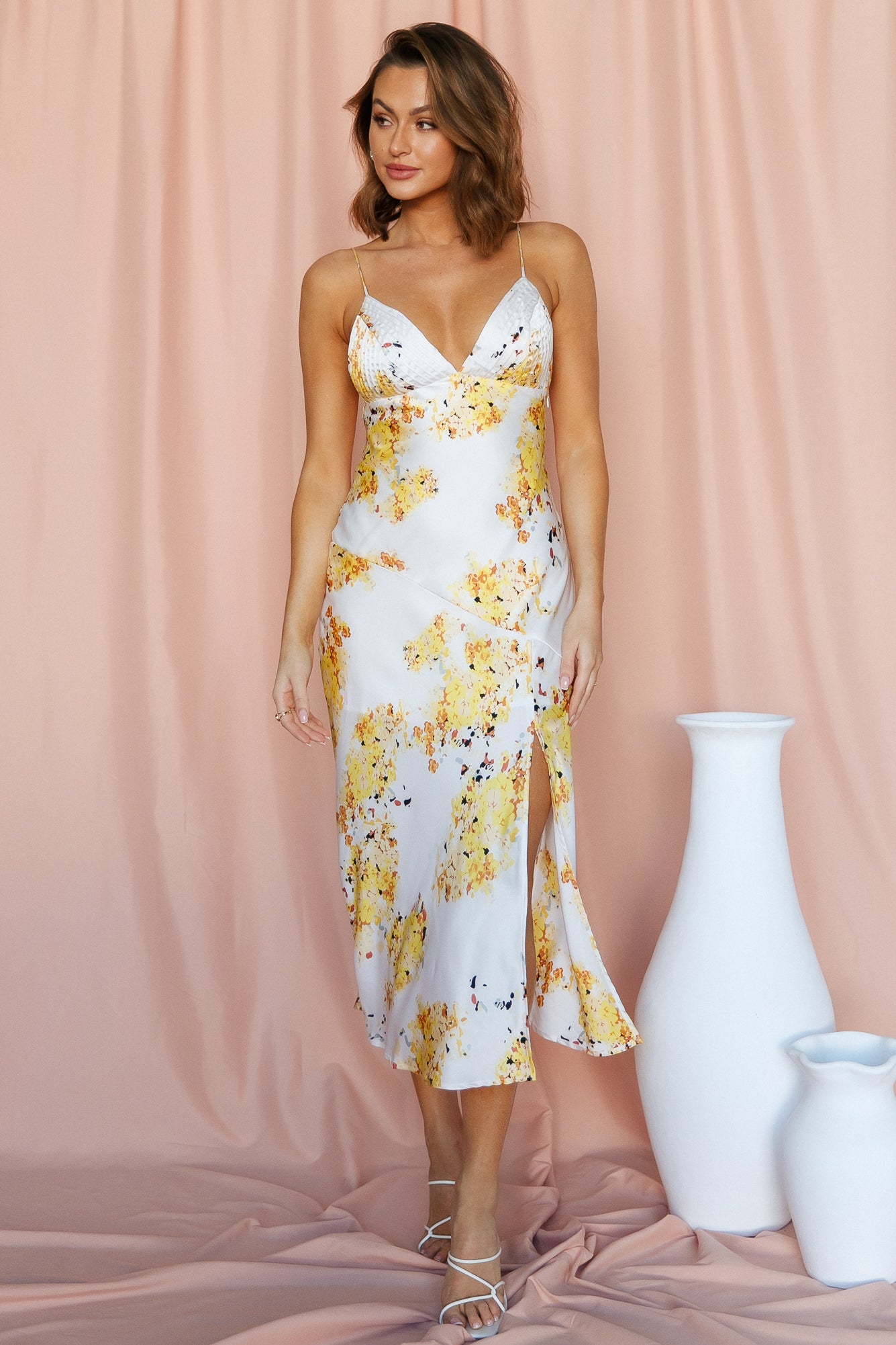Hey Jessie Midi Dress Floral
