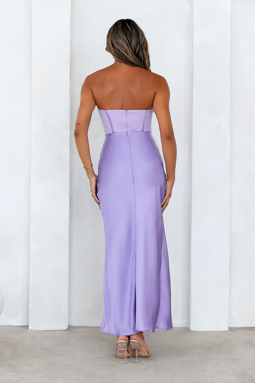 VIP Only Maxi Dress Purple