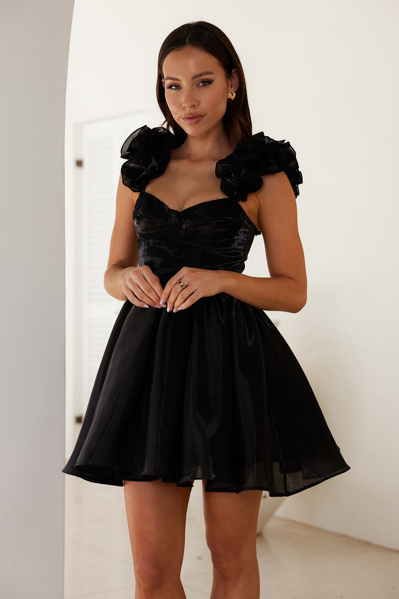 Fairytale Life Mini Dress Black