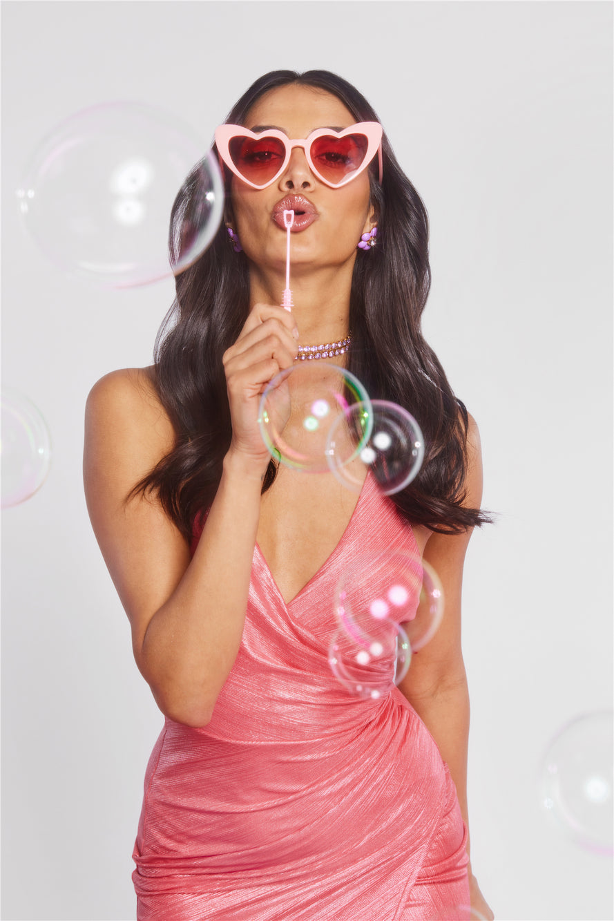 HELLO MOLLY Strike A Pose Dress Pink