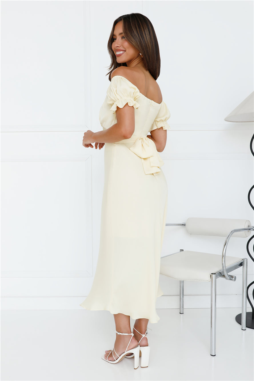 Sky Child Maxi Dress Yellow