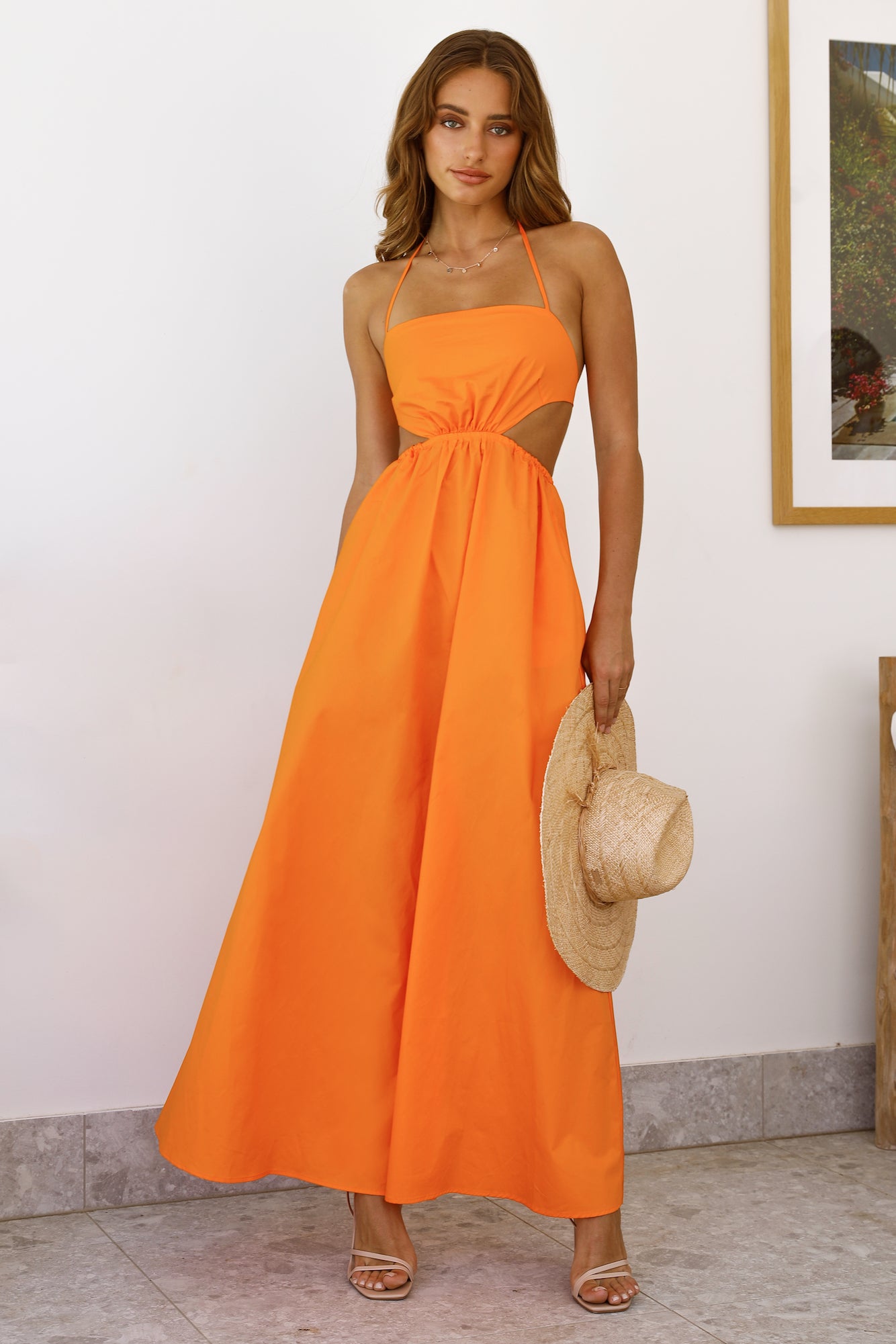 HELLO MOLLY Should We Go Maxi Dress Mango