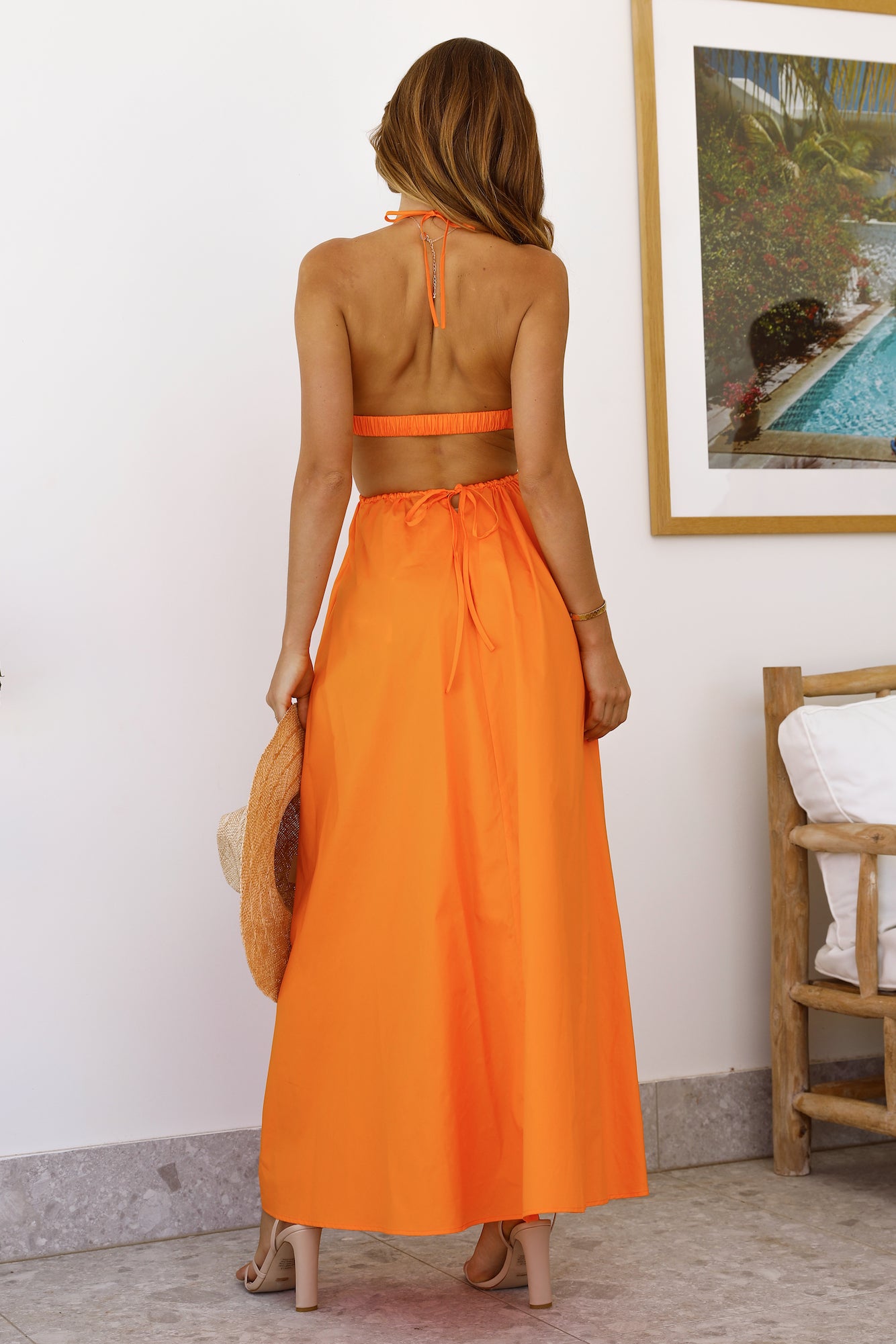 HELLO MOLLY Should We Go Maxi Dress Mango