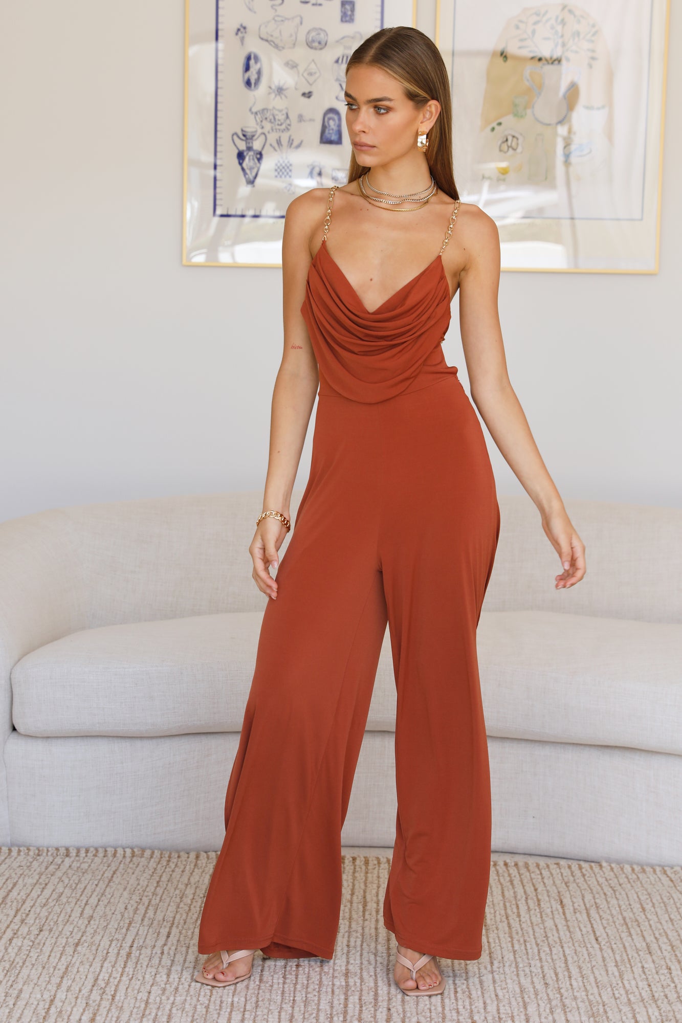 Break ASAP Jumpsuit Mocha