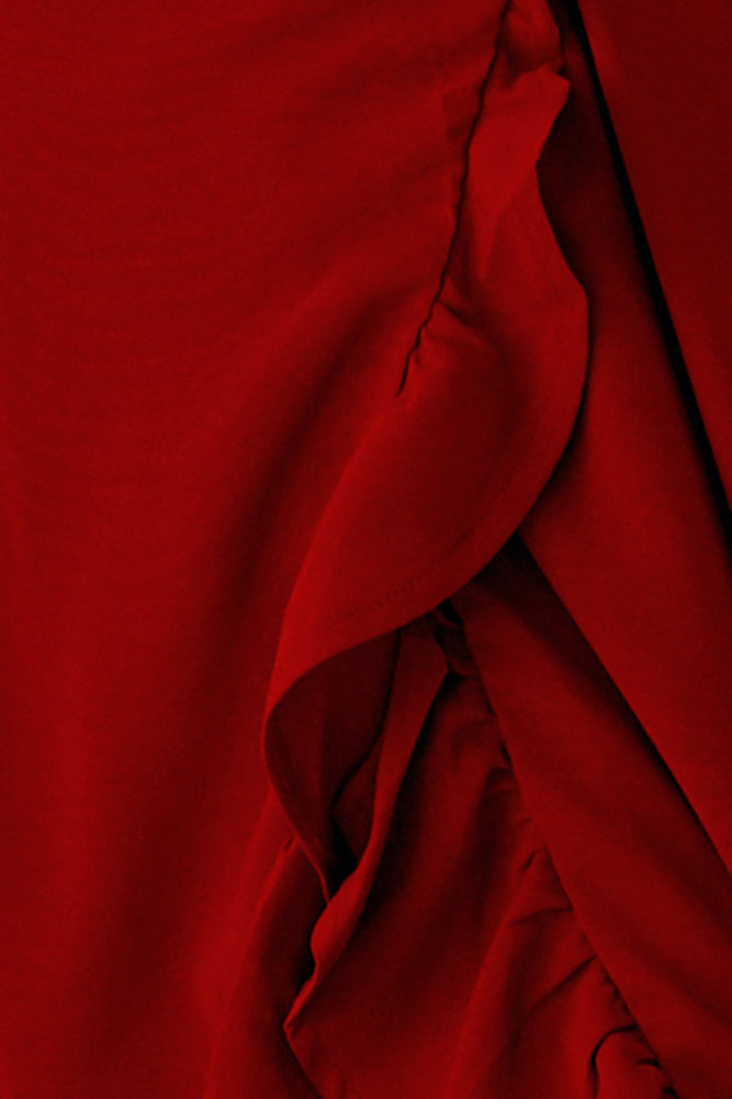 HELLO MOLLY Sweeter Than Honey Maxi Dress Red